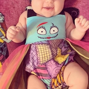 Rag Doll Romper Set: My 1st Halloween Sally Costume