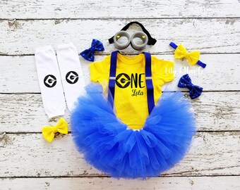 minions costume for baby boy
