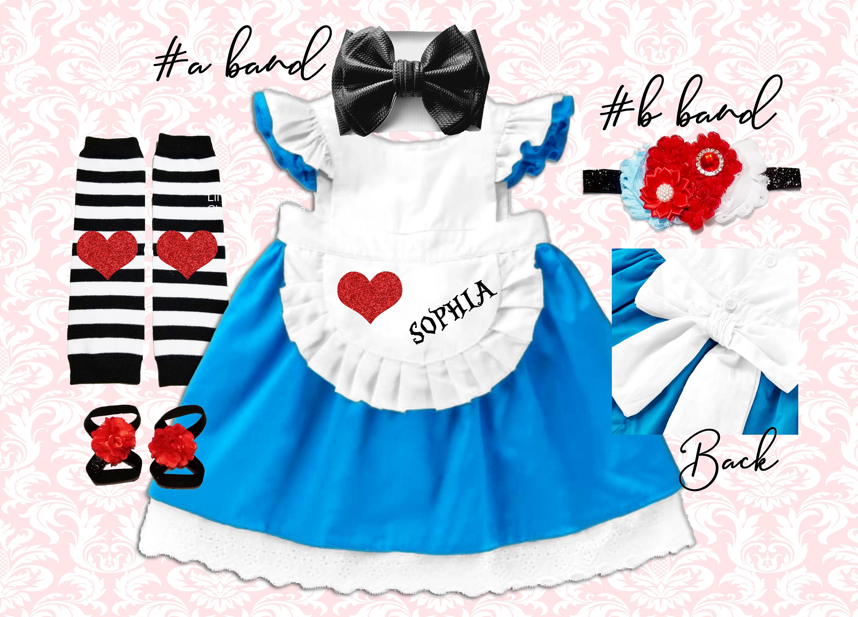 Alice in Onederland Dress Alice Halloween Dress Costume - Etsy