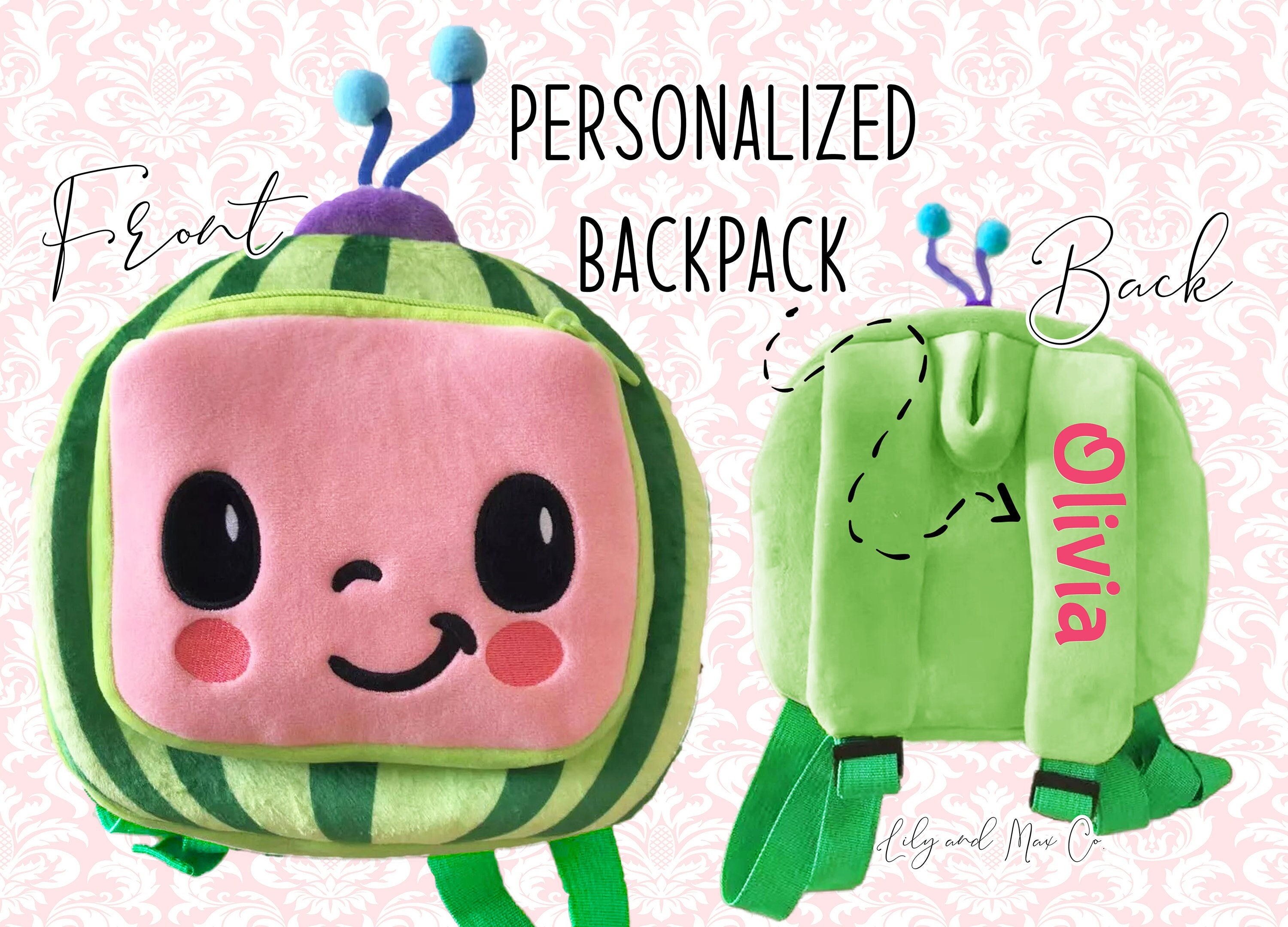etsy personalized backpack