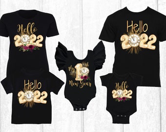 Shirts HELLO 2022 Family Matching 