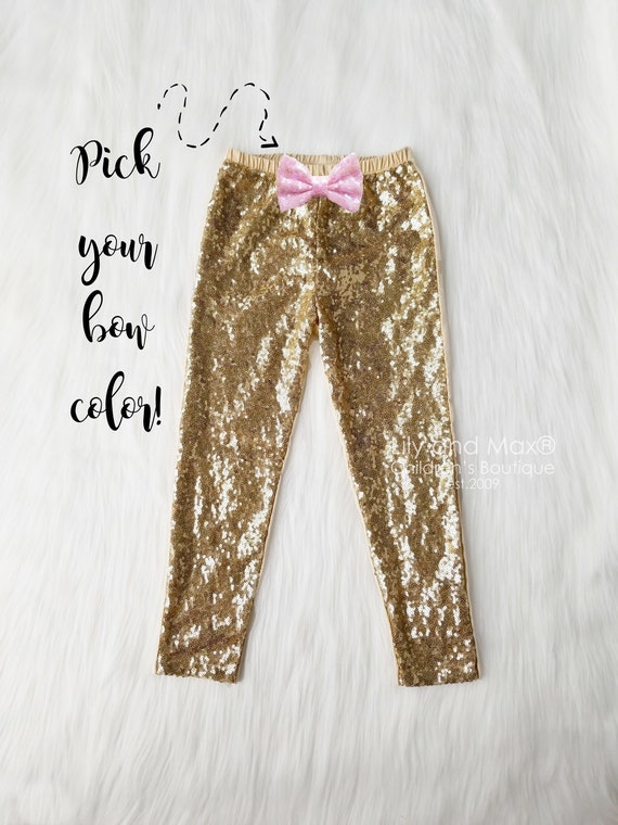 Gouden pailletten broek gouden baby broek gouden pailletten - Etsy Nederland