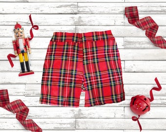Baby 2025 tartan shorts