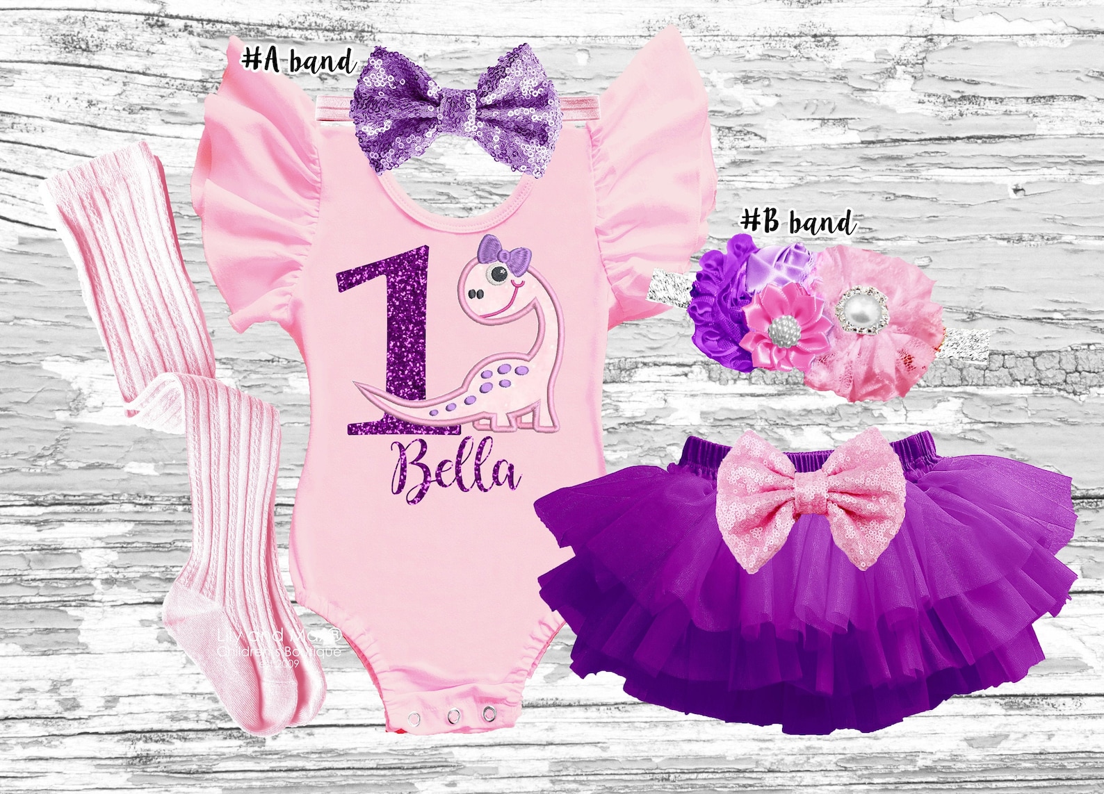 Dinosaur Girl Outfit Dinosaur Girl Tutu Set Dinosaur Etsy