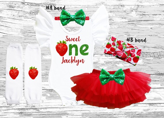 strawberry baby outfit