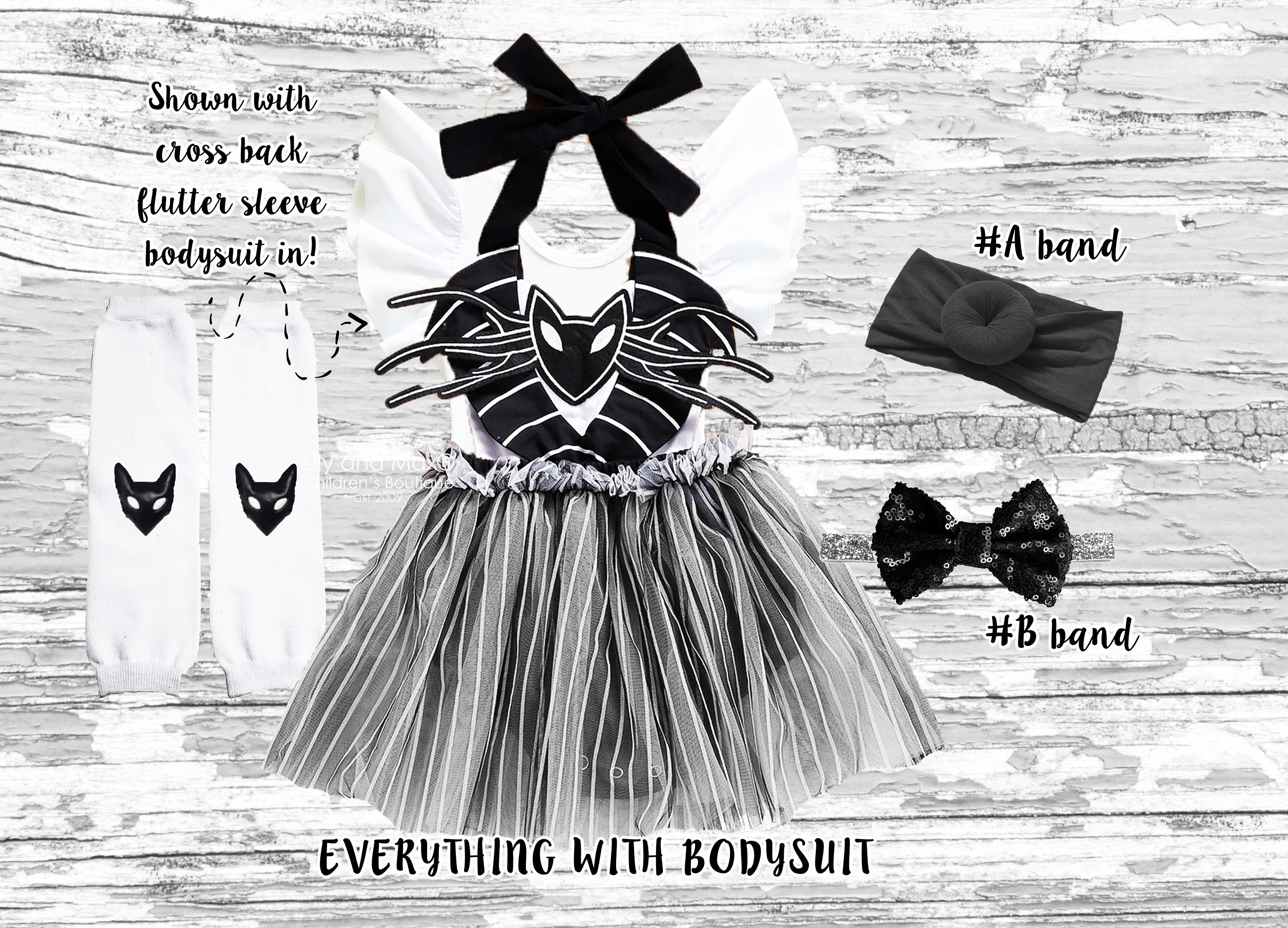 Halloween Nightmare girls Outfit, My 1st Halloween Jack girls costume, Halloween Jack baby Romper, Halloween Jack Costume