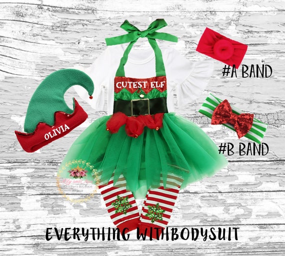 baby girl elf outfit