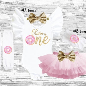 Donut birthday girl Outfit, Sweet One donut birthday girl leotard, Donut birthday smash cake outfit, Second birthday girl, Donut theme