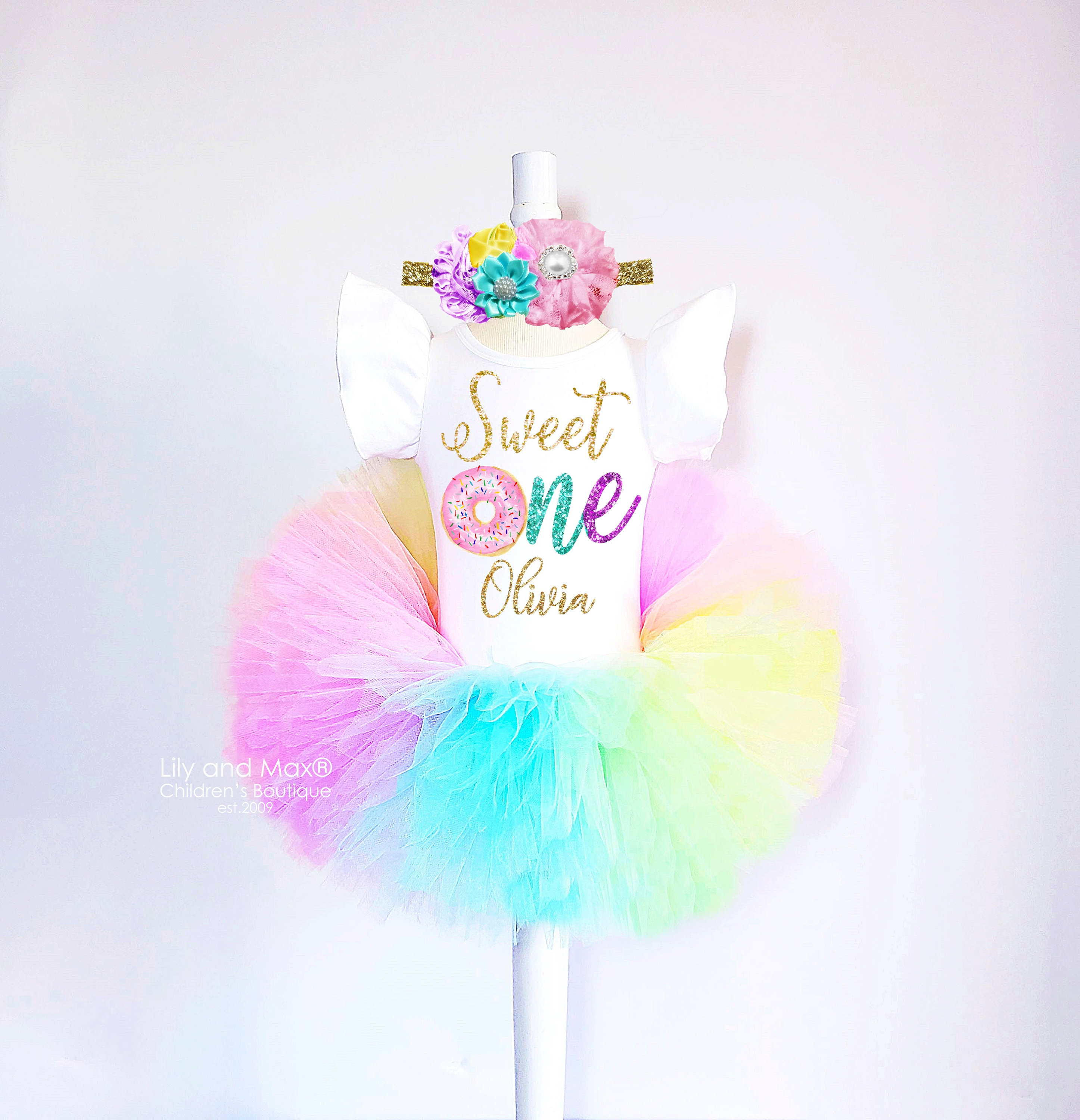 Sweet one 1st Birthday Outfit