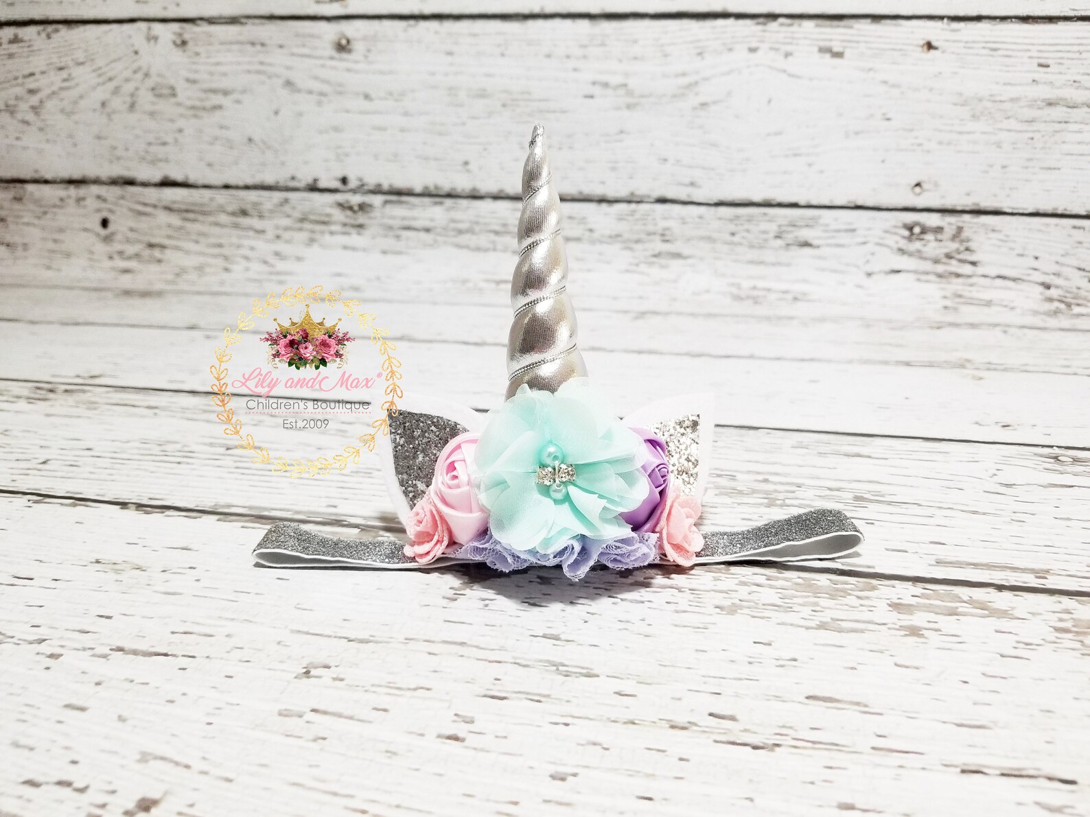 Unicorn Headband Pastel Colors and Gold Unicorn Headband | Etsy