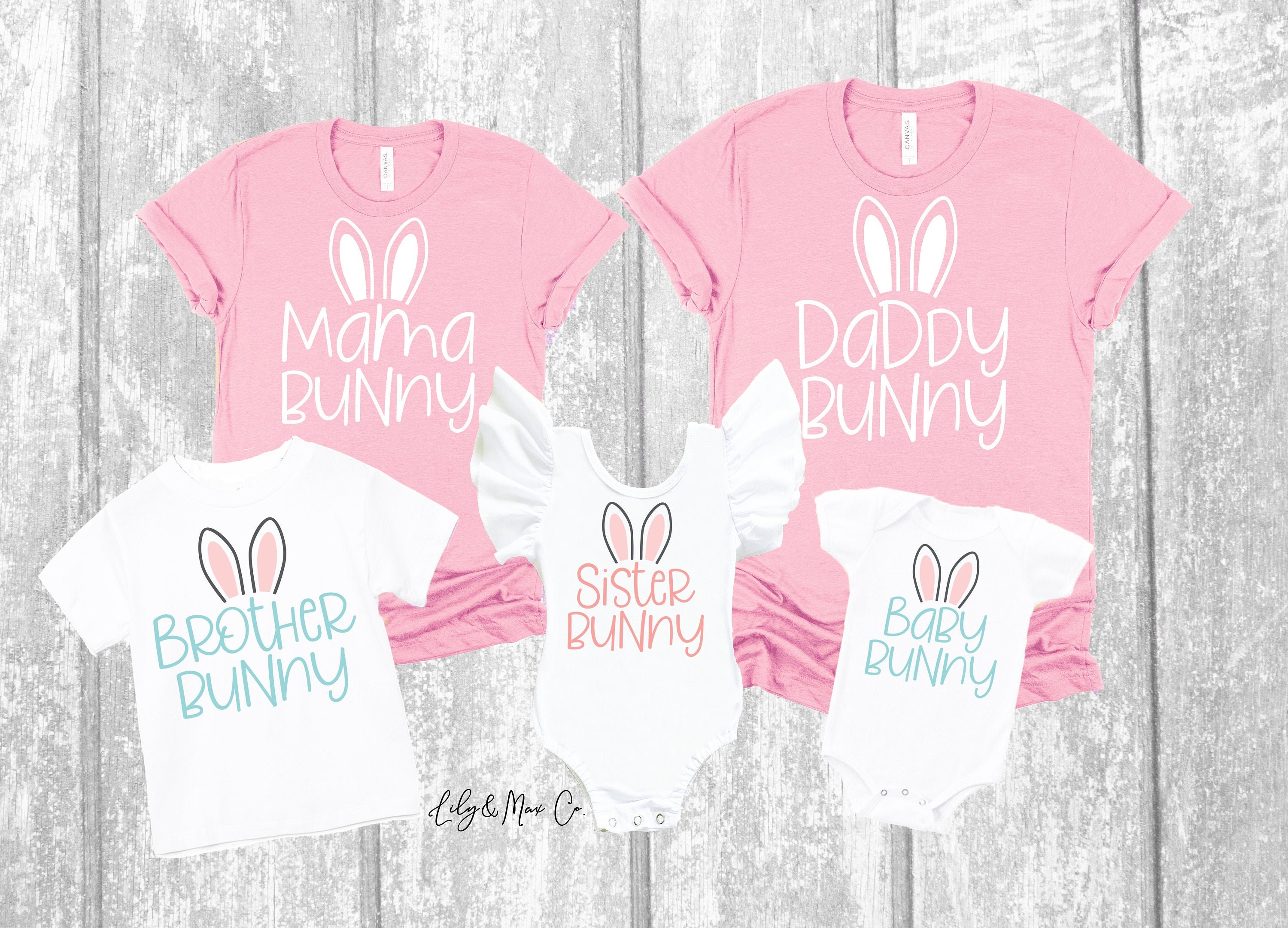 Easter Shirt Easter Bunny Shirt mama bunny papa bunny custom Easter Shirt,Easter Family Shirts baby bunny Matching Easter Shirts