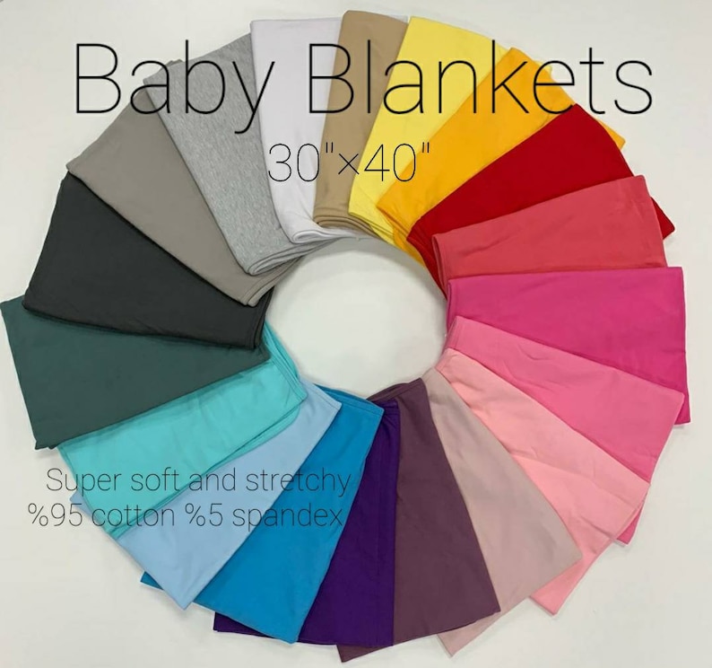 Baby blankets Blanket gift set Knotted baby hats Newborn Etsy