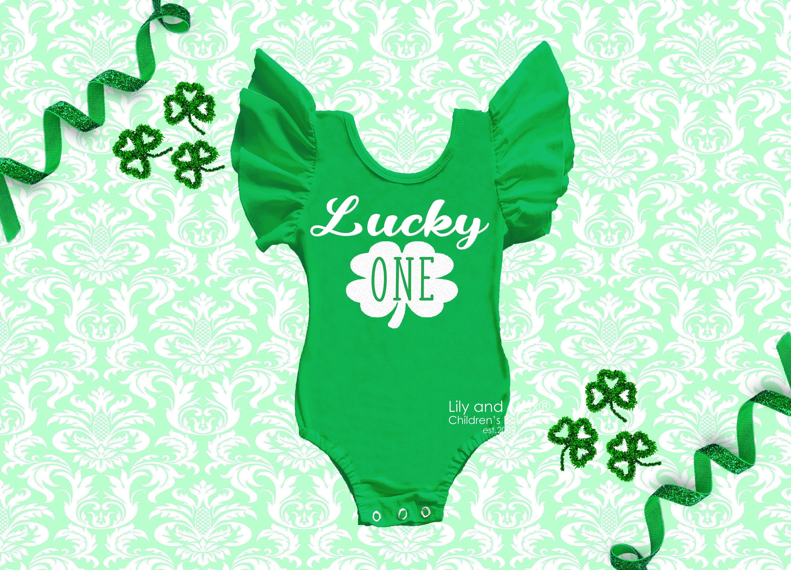 Lucky One Leotard 1st St. Patrick's Day Lucky One 1st - Etsy