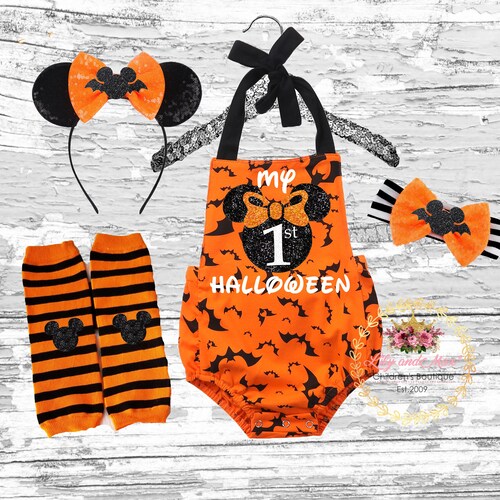 Baby Girl 1st Halloween Outfit Halloween Baby Costume Etsy
