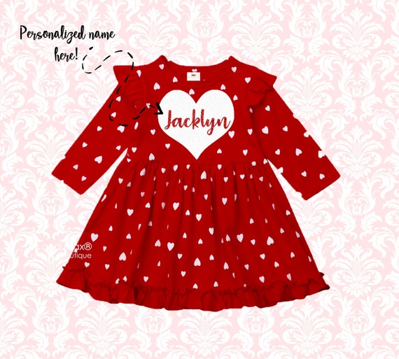 baby valentines dress