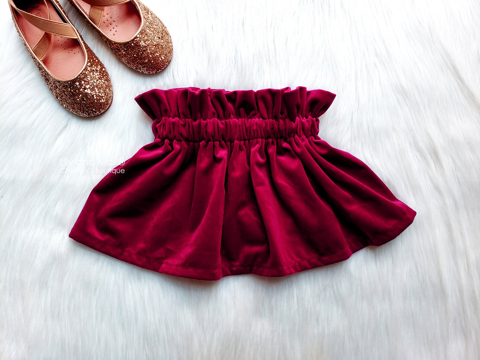 Green Velvet Girls Skirt Christmas Girls Velvet Skirt Fall Etsy