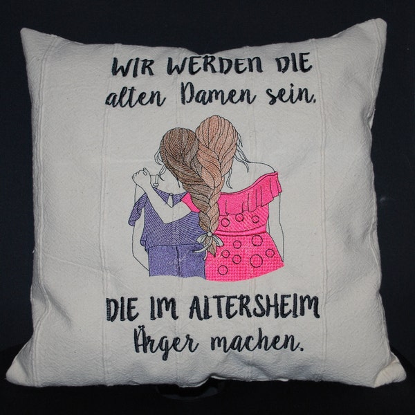 Sotis embroidery file Freundinnen forever for the 20x30cm (8x12 inch) frame