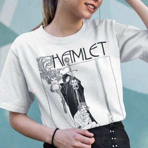 Hamlet - John Austen T-shirt, Tee, Art, Illustration, Illustrator, Shakespeare, Play, Cute Gift