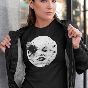 A Trip to the Moon T-shirt, Tee, Georges Méliès, Melies, Director, A Trip to the Moon, Cinema, Film, Cute Gift