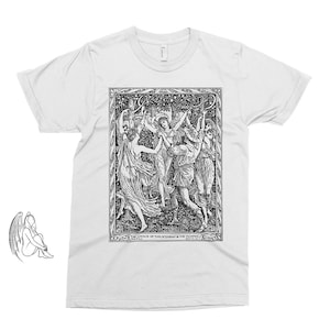 The Dance of the Nymphs - Walter Crane  T-shirt, Tee,  Art, Illustration, Cute Gift
