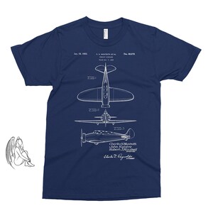 Boeing Pursuit Plane 1933 Patent T-shirt, Tee, Airplane Shirt, Pilot Gift, Planes Shirt, Vintage, Retro, Cute Gift