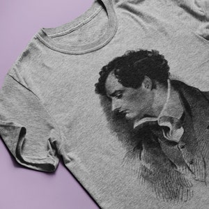 Lord Byron T-shirt, Tee, Poet, Lord Byron Poems, Love, Lord Byron Quotes, Cute Gift image 5