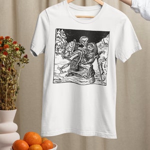 The Dance of Death Alfred Kubin T-shirt, Tee, Artist, Art, Illustration, Walter Crane, Kokoschka, Cute Gift image 3