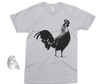 新品未使用 TAO Poodle Rooster T-Shirt 6Y Rooster T-shirt, Tee, Animal, Animals, Bird, Birds, Urban