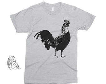 Rooster T-shirt, Tee, Animal, Animals, Bird, Birds, Urban, Hipster, Cute, Adorable, Cute Gift