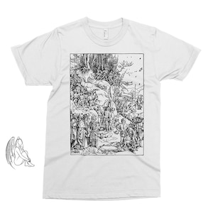 Martyrdom of the Ten Thousand - Albrecht Durer T-shirt, Tee, Artist, Art, Woodcut, Engraving, Gustave Dore, Cute Gift