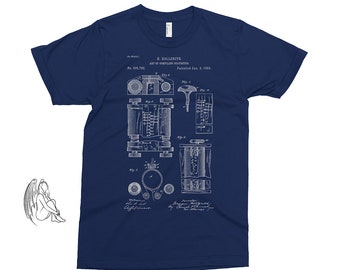Vintage Computer 1889 Camiseta de patente, Camiseta, Computadoras, Camisa de computadora, Ingeniería, Software, Vintage, Retro, Lindo regalo