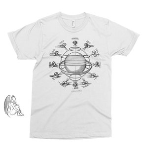 Armillary Sphere - Albrecht Durer T-shirt, Tee, Dürer, Art, Woodcut, Engraving, Dore, Cute Gift