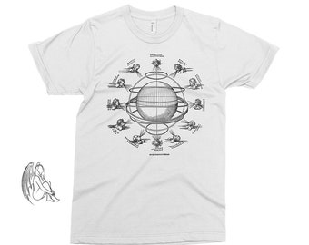 Armillary Sphere - Albrecht Durer T-shirt, Tee, Dürer, Art, Woodcut, Engraving, Dore, Cute Gift