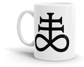 Lot De 4 Verres à Pinte Motif Léviathan Cross Baphomet 666 Satanique - Neuf Sans étiquette