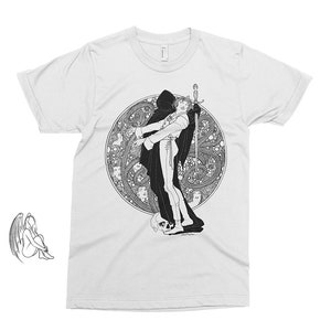 Hamlet 3 - John Austen T-shirt, Tee, Art, Illustration, Illustrator, Shakespeare, Play, Cute Gift