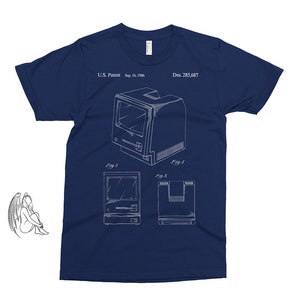 Original Macintosh Patent T-shirt, Tee, Computers, Engineering, Software, Apple, Vintage, Retro, Cute Gift