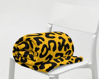 Imprimé léopard - Animal Print Cute Peluche Soft Fleece Throw Blanket