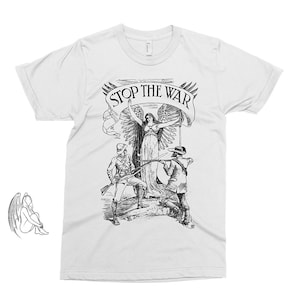 Stop the War - Walter Crane  T-shirt, Tee,  Art, Illustration, Cute Gift