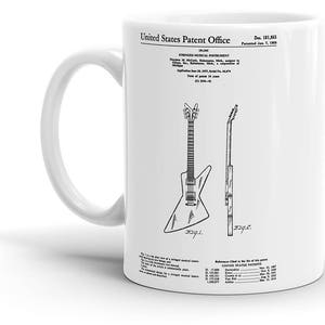 May include: A black and white line drawing of a guitar patent. The patent number is Des. 181,865 and the date is Jan. 7, 1969. The patent is for a "Stringed Musical Instrument".
