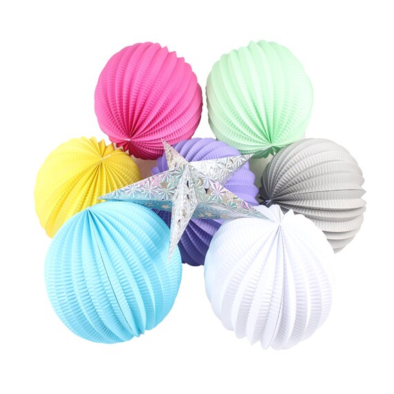 accordion paper lanterns
