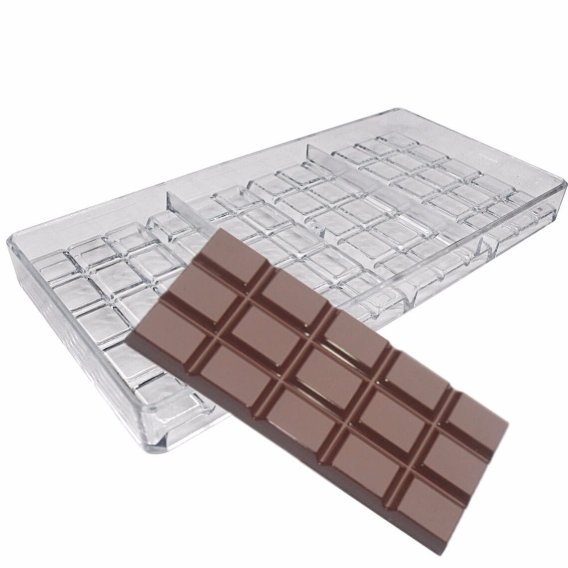 Chocolate Bar Maker Injection Hard PC Candy Mould Etsy