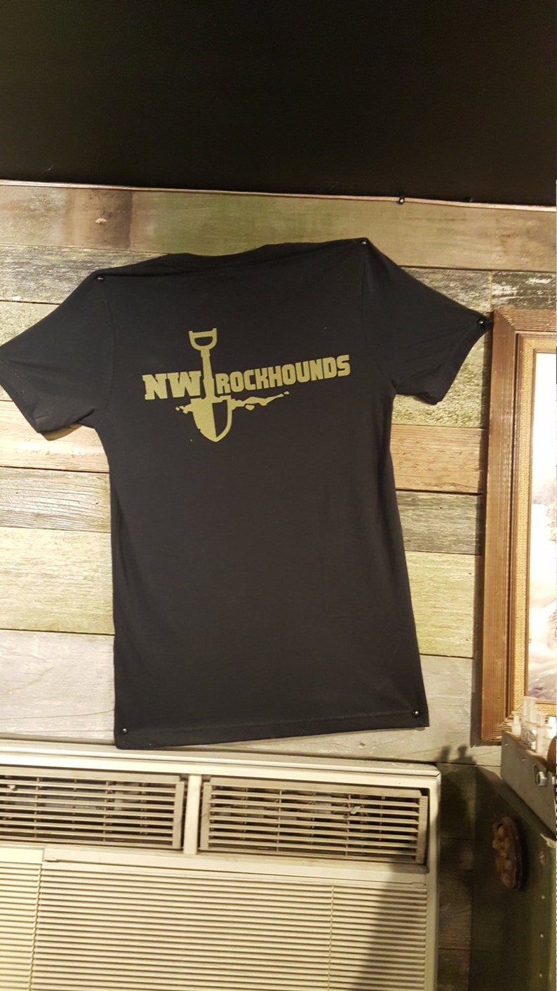 Kids Tee Shirt with the NW Rockhounds logo