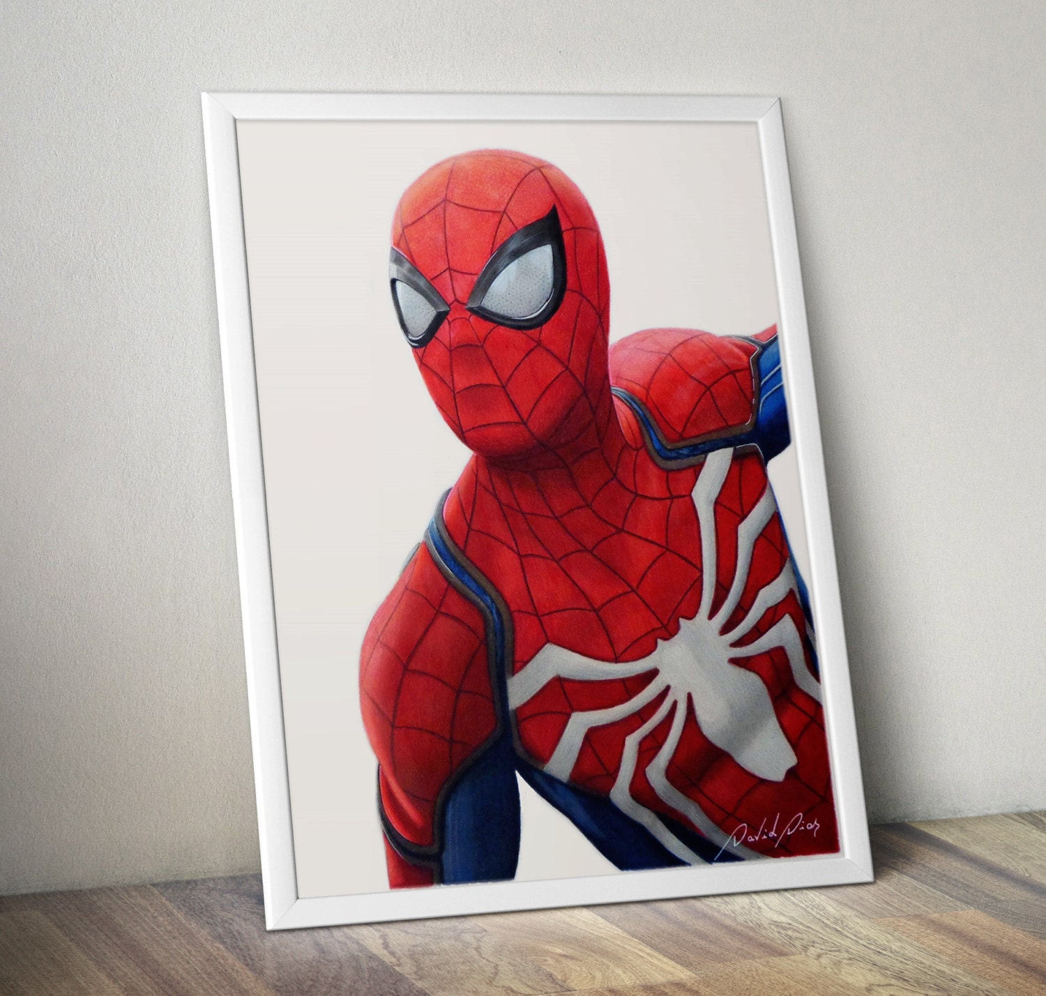 PRINT Spiderman A4 Size - Etsy