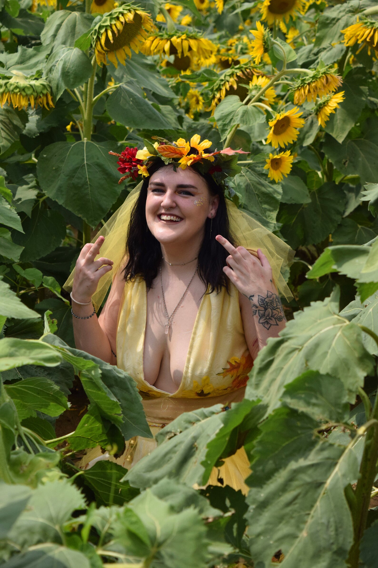 Sunshine Flower Dress main image 1