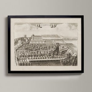 Culross House (aka Culrosse) / Disegno storico della città scozzese / Culross House, Vecchia mappa di Culross, Regalo di Culross, Poster di Culross, Stampa di Culross