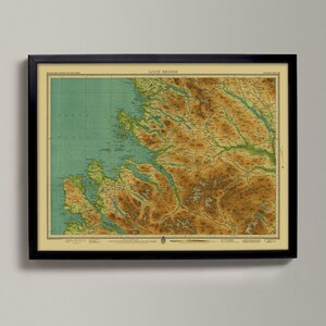 Loch Broom | Old Map of Ullapool, Gairloch, Poolewe, Asynt, Stathan, Stoer, Dundonnell, Laide, Aultbea, Polglass, Port Henderson, Opinan