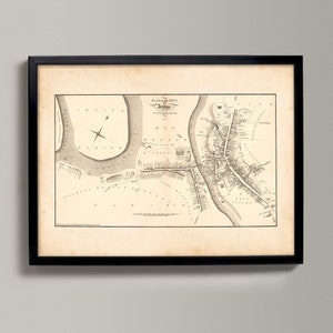Old Map Of Irvine | Old Map Print | Irvine Old Map, Irvine Vintage Map, Irvine Historic Map, Irvine Old Town Plan, Irvine Gift Print, Irvine