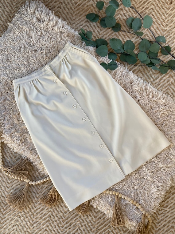 VINTAGE Givenchy Sport Winter White High Waist But