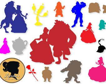 Beauty And The Beast Svg Etsy