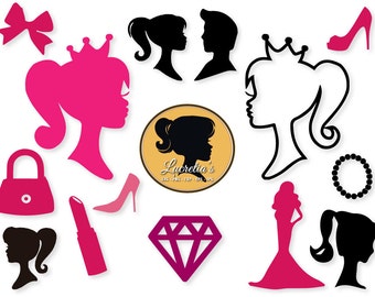 vintage barbie silhouette